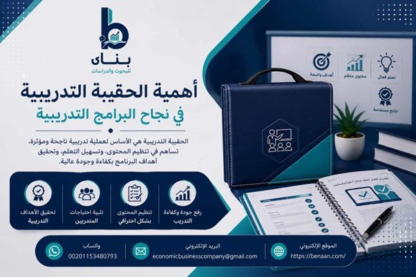 أهمية الحقيبة التدريبية في نجاح البرامج التدريبية - بنان Benaan