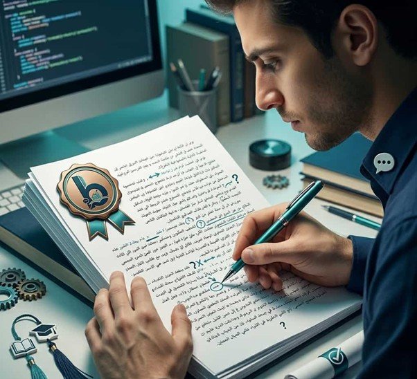 أهمية التدقيق اللغوي في تحسين جودة مشاريع التخرج - بنان